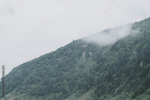 Bild auf Leinwand 知床、北海道の大自然が堪能できる世界自然遺産の風景、北海道、日本