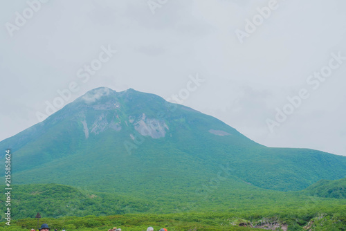 Foto 知床、北海道の大自然が堪能できる世界自然遺産の風景、北海道、日本