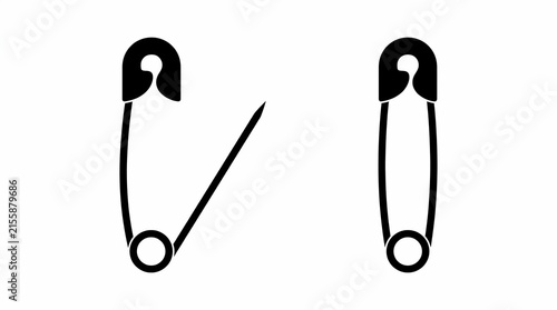 Safety pin icon