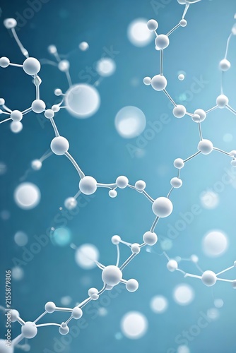 Molecule network background