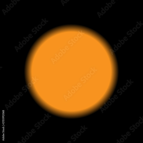 Solar Eclipse Vector.