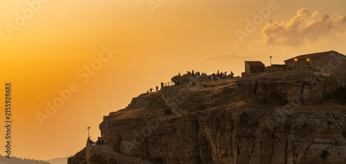 Atardecer en Gúdar durante el eclipse de agosto 2026