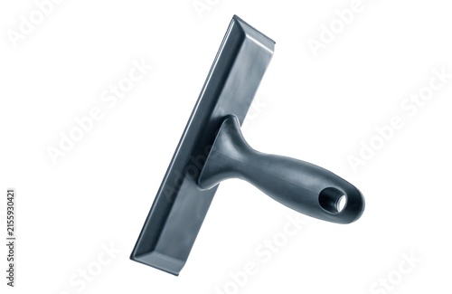 Rubber Grout Float Tool for Tiling and Flooring Installation Isolated on White Background