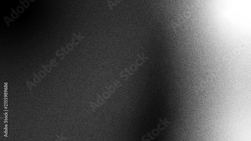 Monochromatic gradient light leak with subtle noise texture creates abstract atmospheric background with copy space for design projects.