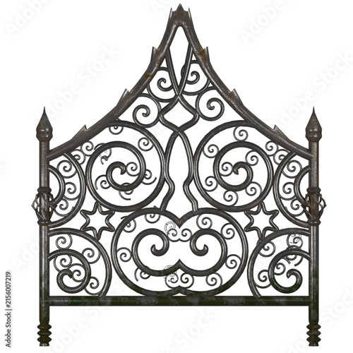 Fantasy Ornate Fence Mystical Barrier