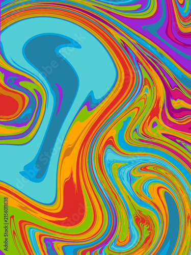 Abstract watercolor texture background liquid splash psych psychedelic full colors marbeltone