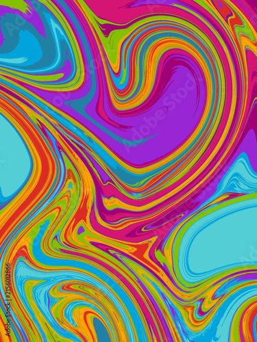Abstract watercolor texture background liquid splash psych psychedelic full colors marbeltone