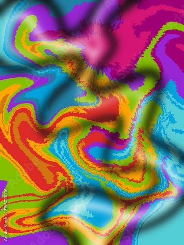 Abstract watercolor texture background liquid splash psych psychedelic full colors marbeltone