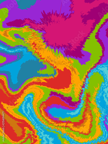 Abstract watercolor texture background liquid splash psych psychedelic full colors marbeltone