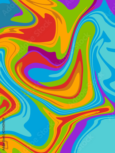 Abstract watercolor texture background liquid splash psych psychedelic full colors marbeltone