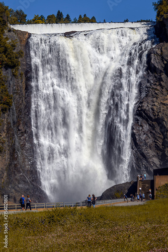 Montmorency Falls in Quebec, Canada