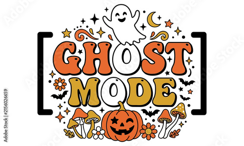 Halloween Vector Typography Design with Decorative Text Symbols Icons and Holiday Illustration Elements