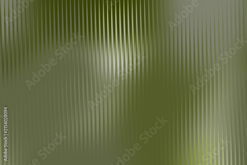 Abstract olive green background with vertical wavy lines creating a subtle corrugated glass or rippled water effect, offering a modern aesthetic.