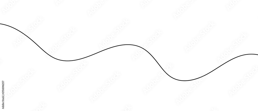 Fototapeta premium wave line design