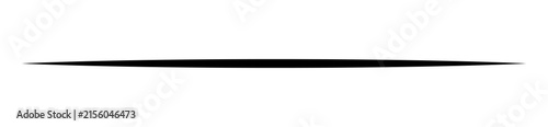 black decorative line