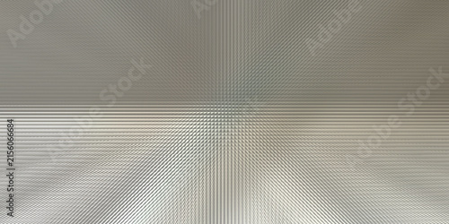 Abstract metallic geometric pattern with radiating lines