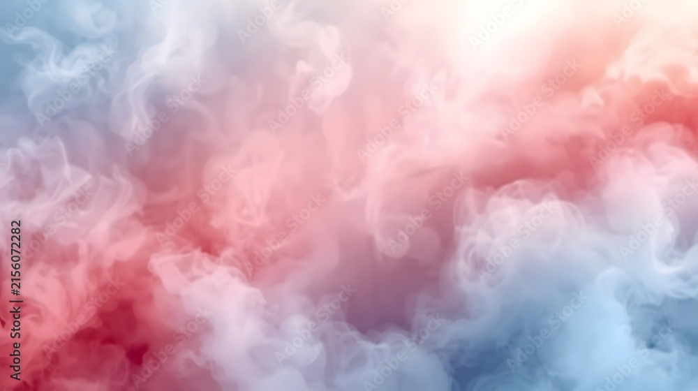 Fototapeta premium Abstract Red and White Flowing Wave Background