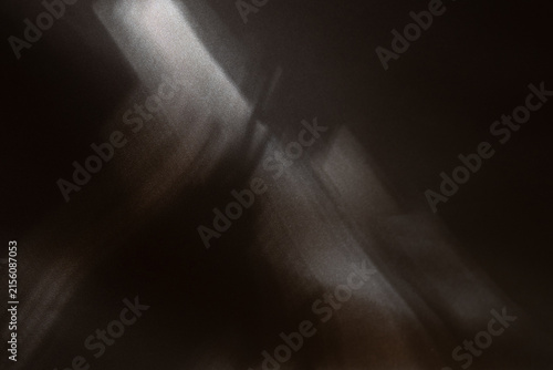 Dark Brown Fabric Background with Dramatic Light Beams and Soft Shadows. Luxury Abstract Texture.