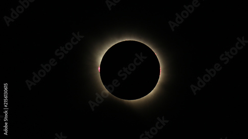 Quadro su tela Eclipse total
