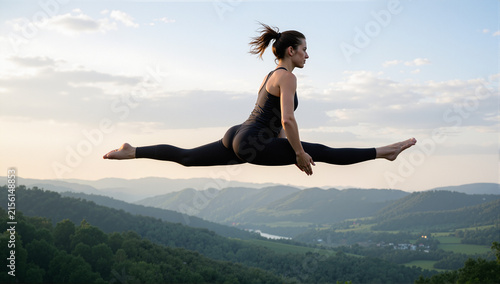 Yoga in the air
