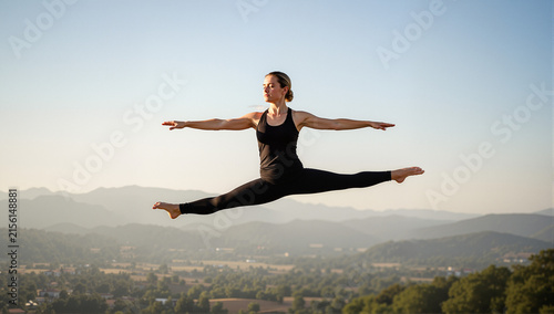 Yoga in the air
