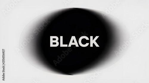 Minimalist modern graphic design featuring bold black typography text background