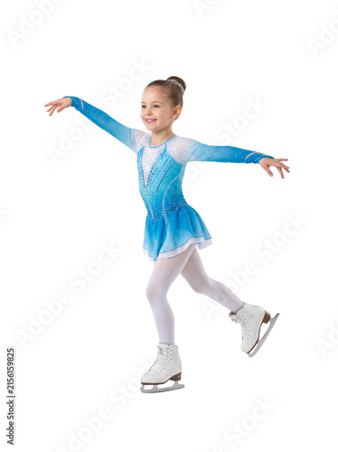 Graceful Girl Ice Skater