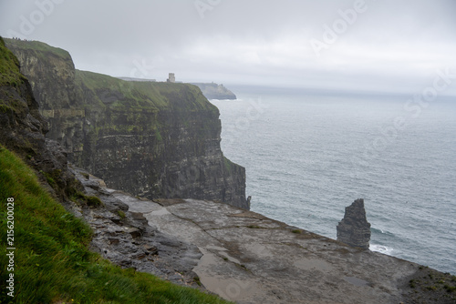 Rock Stack View From the Cliffs of Moher