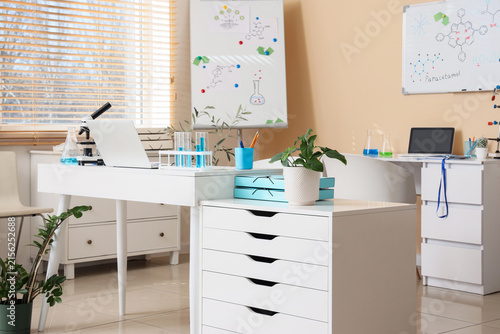 Modern science laboratory i...