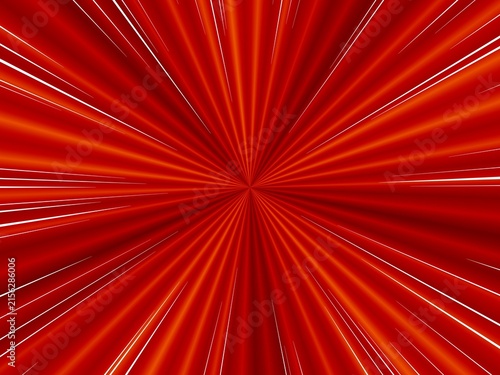 Abstract Orange and red Golden Sunburst Radiant Light Background