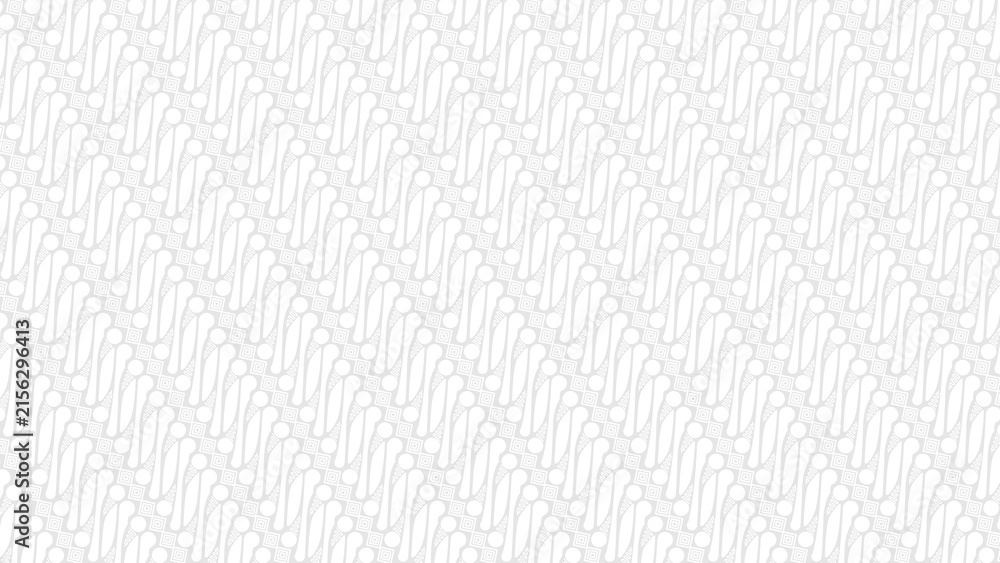 indonesian batik parang kusumo white pattern ethnic background soft