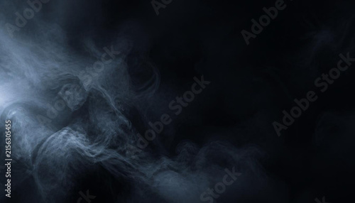Abstract Smoke Fog Mist Dark Moody Atmospheric Banner Background Cinematic