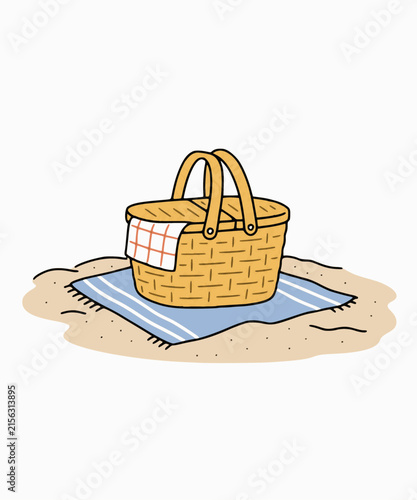 Beach Picnic Vector