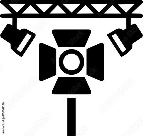Studio Lighting Truss Icon