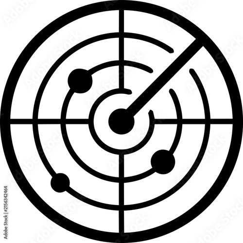 Radar Screen Tracker Icon