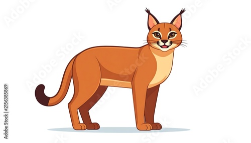 Orange tabby cat sitting on white background.
