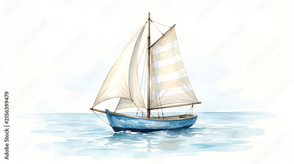 Fototapeta premium yacht on the sea