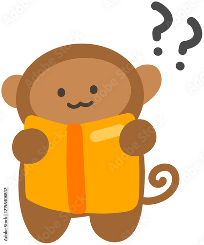 Curious Character with Question Mark