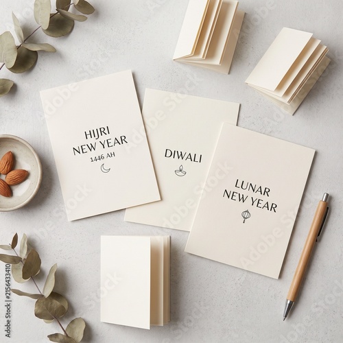 wedding invitation card with wedding rings