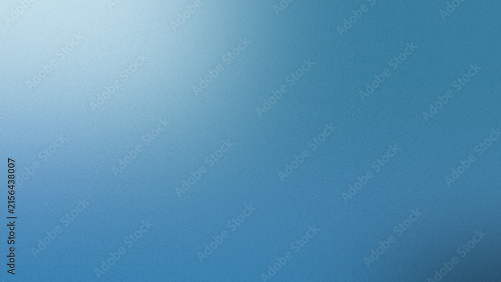 Naklejka premium Smooth blue gradient background with background transitions bright subtle grainy texture hue