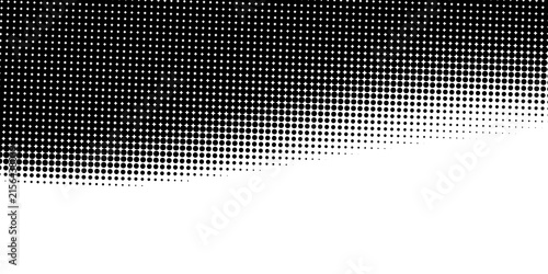 Set of halftone dots gradient pattern texture isolated on white background. Straight dotted spots using halftone circle dot raster texture. Vector blot half tone collection.