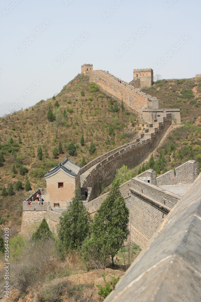 Fototapeta premium the great wall of china at jinshanling in china 