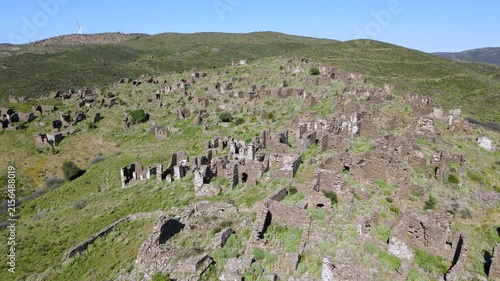 A Greek village that was abandoned as a result of the deportation and forced migration of Turkish-Greek citizens in accordance with the agreement signed as an annex to the Lausanne Peace Treaty.