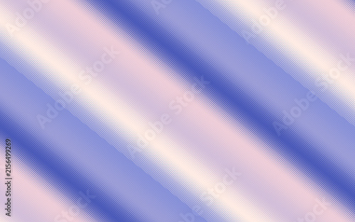 ピンクと青のハーフトーンのストライプ背景イラスト
