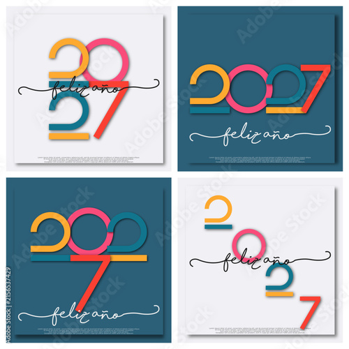 2027 - feliz año nuevo