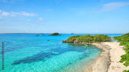 The coast of Malapascua Island, Philippines.