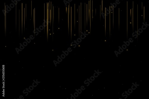Abstract dark wavy lines with yellow dots pattern
