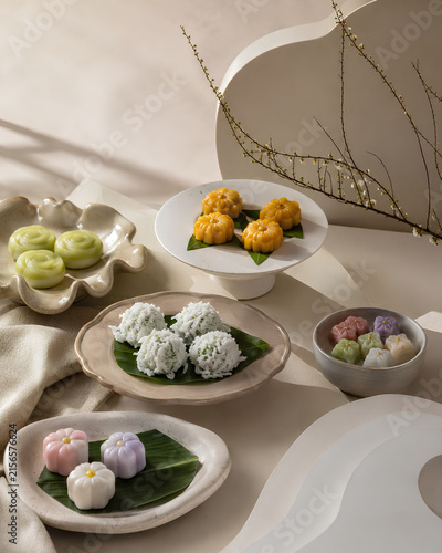 ​Set of Auspicious Thai Desserts: