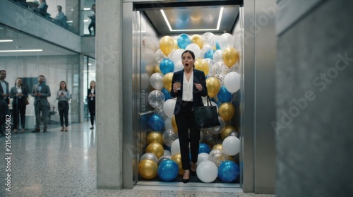 business people walking in a corridor
