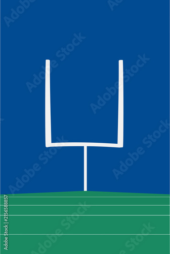 ,American football stadium goal post backgoundd